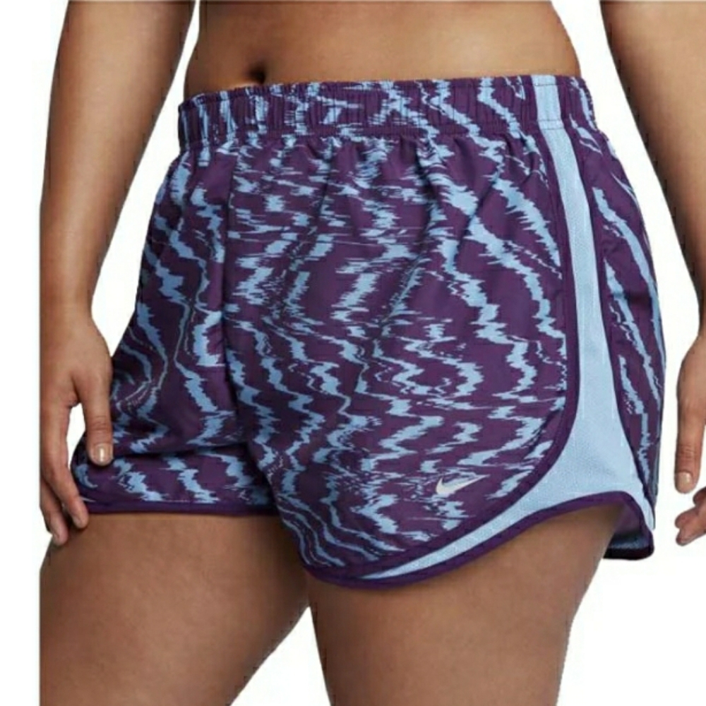 NIKE ALL OVER PRINT ATHLETIC SHORTS WOMENS SMALL